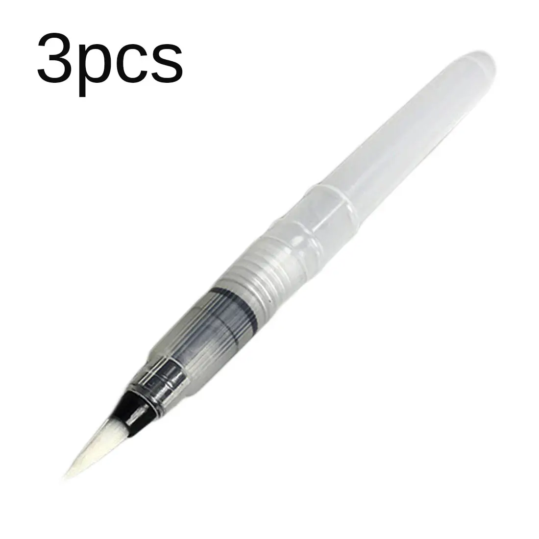 3 шт. ручка для рисования акварелью товары для рукоделия для хранения воды, ручка для студентов кисточки для письма - Цвет: large