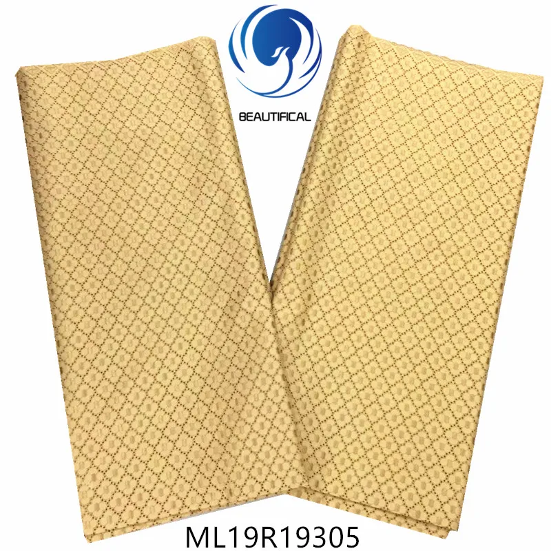 

BEAUTIFICAL Polish cotton lace fabrics Fashion african dry cotton lace fabrics 5yards swiss lace fabric for men ML19R193