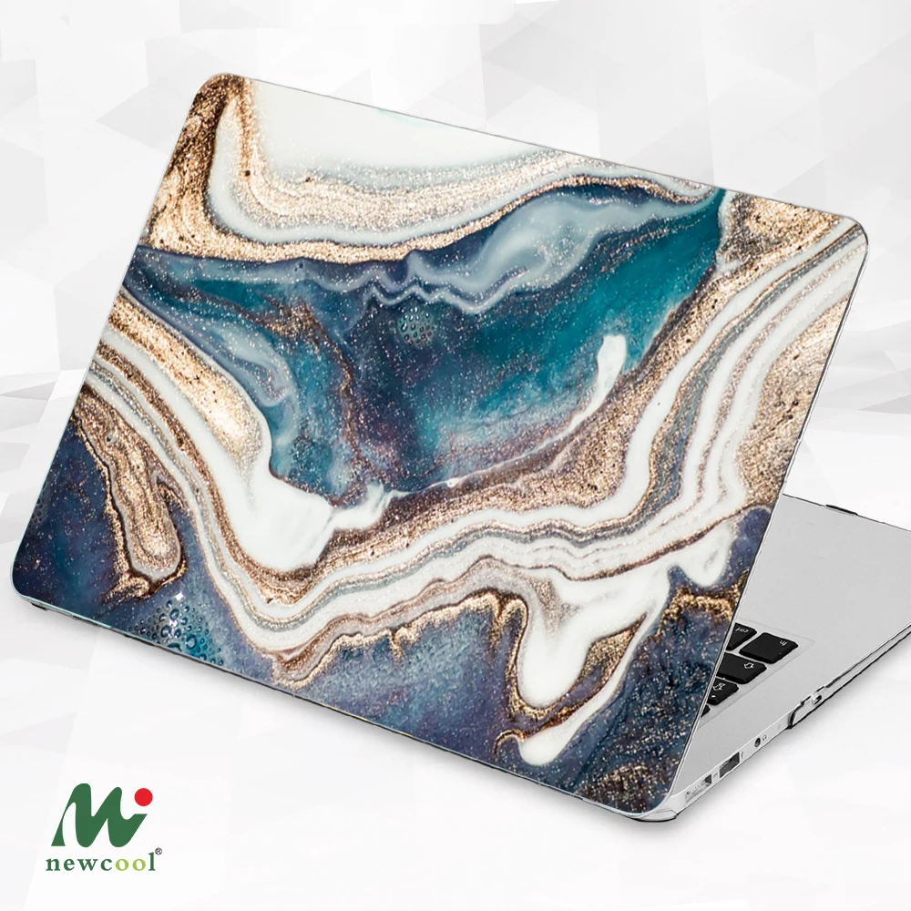 Новый мраморный чехол для MacBook Air Pro retina 12 13 15 mac book 3 4 дюймов ноутбука защитный