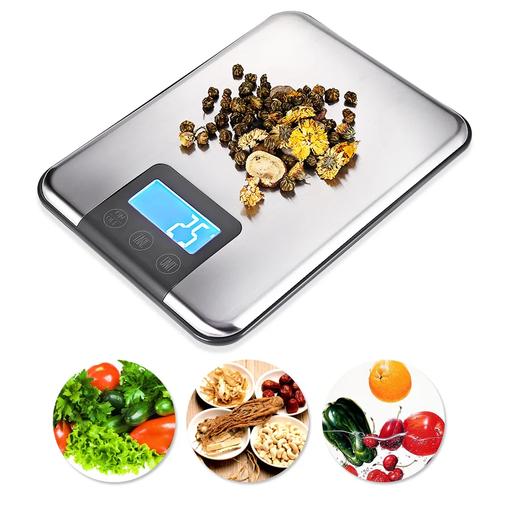 15KG Digital Weighing Scale Multifunction Kitchen Tool Food Capacity