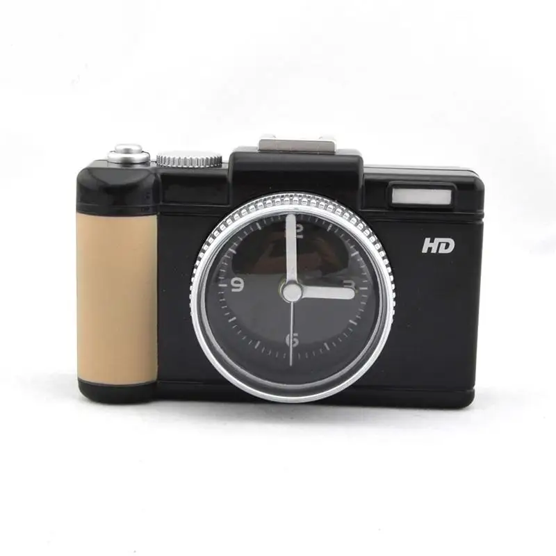 Cute Battery Powered Digital Camera Style Table Clock ...