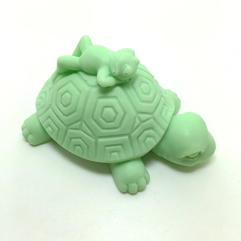 

AL025 Turtle Frog shape silicone mold Handmade Soap Clay craft mold DIY decoration tools