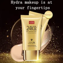 24k Gold Skin Care BB Cream And CC Cream Anti-wrinkle Anti-aging Concealer Moisturizing Freckle Isolation Face Cream