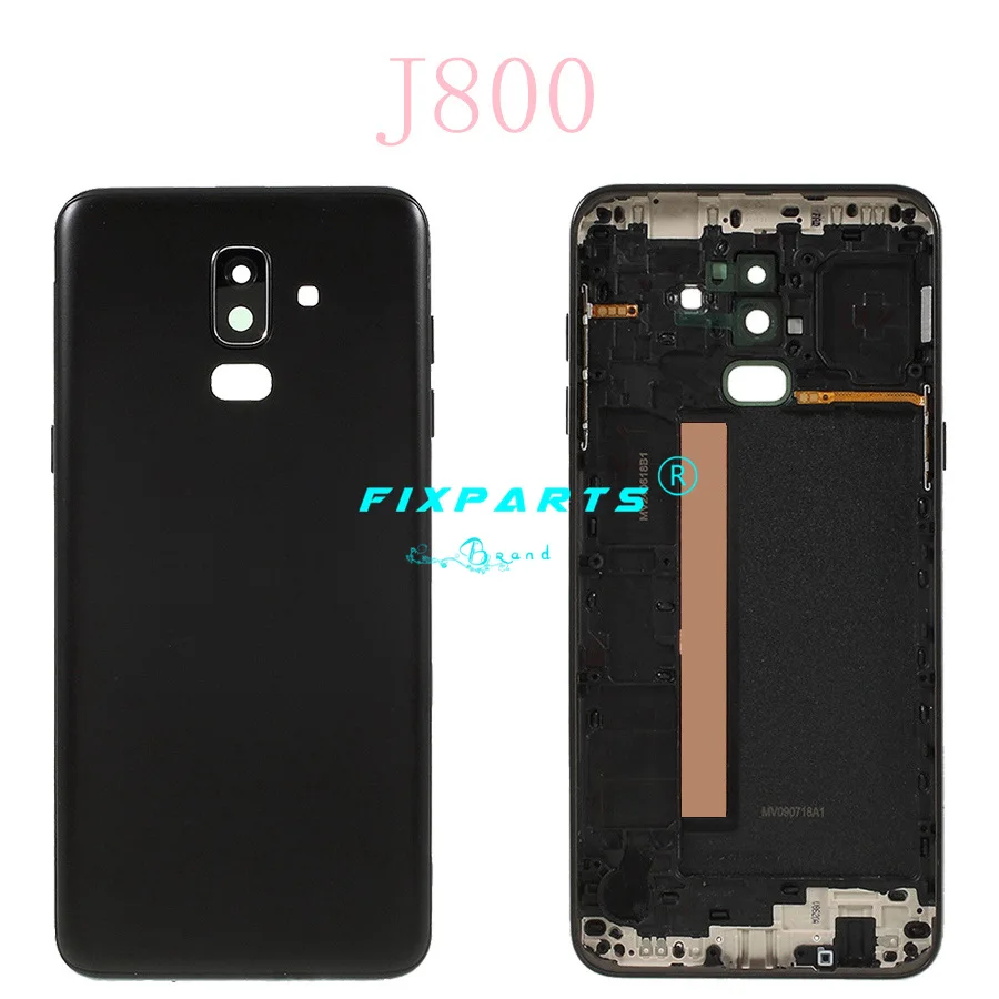 Новый оригинальный чехол для аккумулятора Samsung Galaxy J8 / J6 J800 задняя крышка корпуса