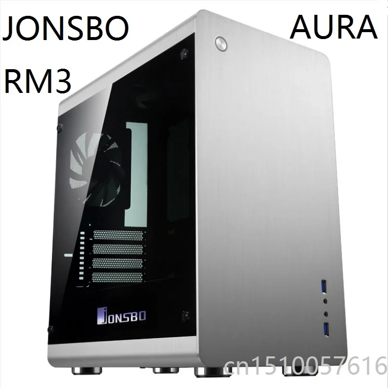 JONSBO RM3 RGB светильник Effect Edition MICROATX Алюминиевый сплав чехол для компьютера