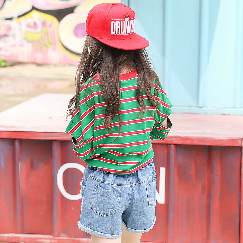 solid color t shirt for girls 