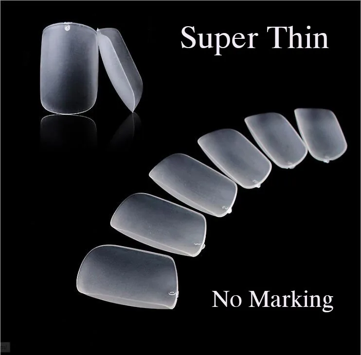 240pcssuperthinnailtipsnomarkingtipshighqualitytransparent