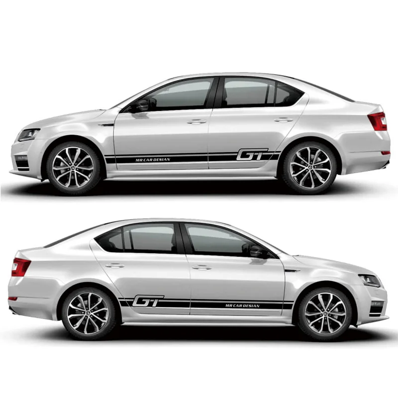 Автостайлинг TAIYAO Спортивная Автомобильная наклейка для Skoda Octavia Mark Levinson