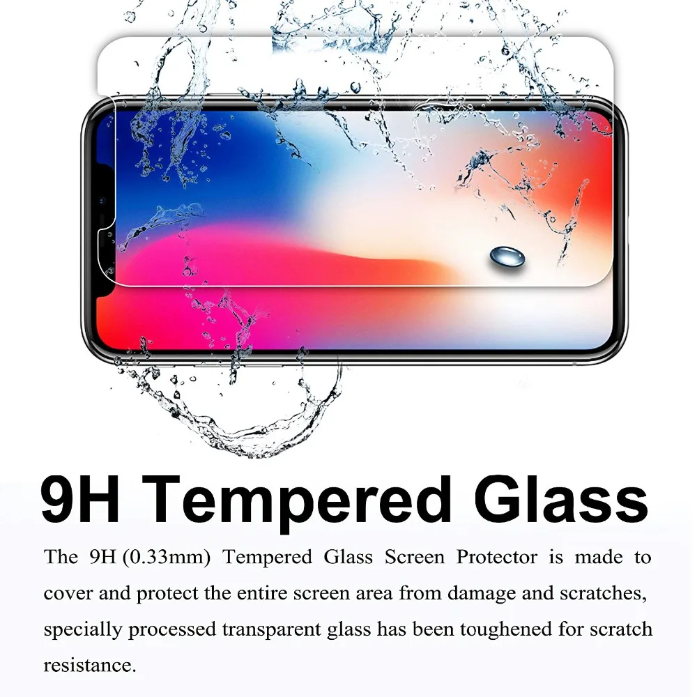 9H-Protective-Glass-On-The-For-iPhone-7-8-Plus-6-6S-Plus-X-7Plus-Tempered