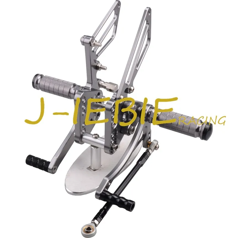 

ЧПУ Гоночный комплект задних регулируемых задних комплектов, колышки для ног, подходящие для Suzuki GSXR1000 GSXR 1000 K5 2005 2006 TITAINUM