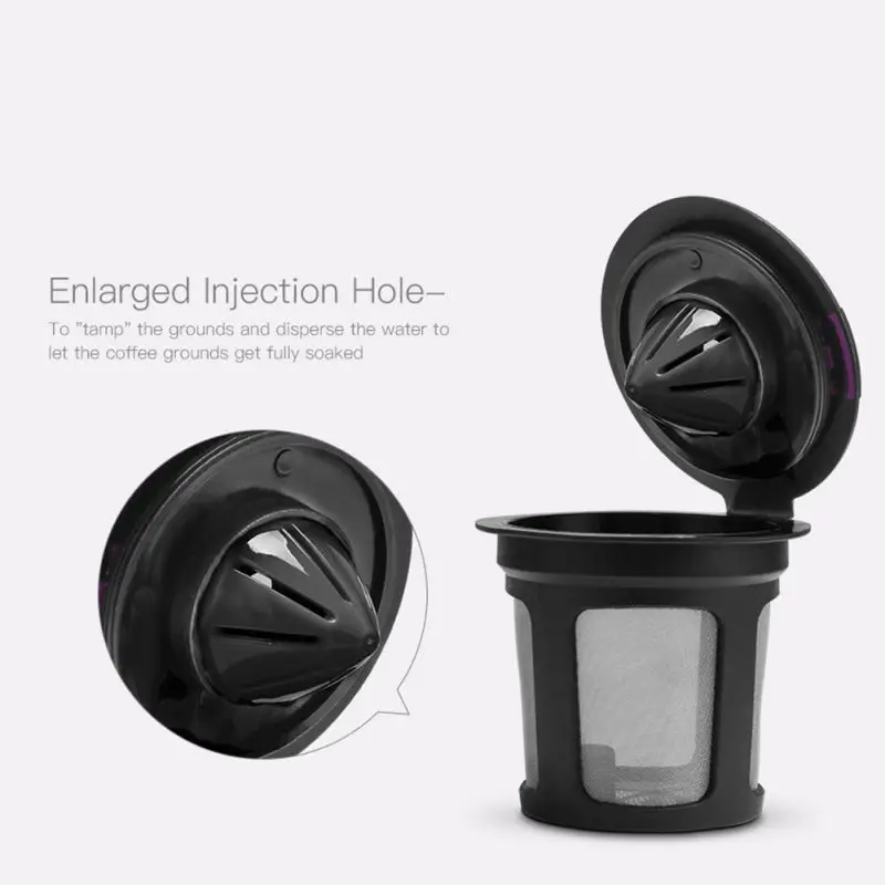 4 قطعة/المجموعة المنزل المطبخ اليدوي مرشحات القهوة فلتر قهوة قابل لإعادة الاستعمال Coffeeware الشاي القرون K-كأس Keurig Breville K كوب الطعام بار