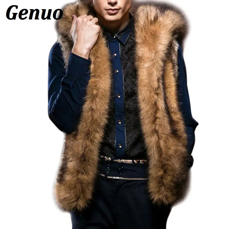 Fashion-Winter-Men-Males-Fur-Vest-Hoodie-Hooded-Thick-Fur-Warm-Waistcoats-Sleeveless-Coat-Outerwear-Jackets