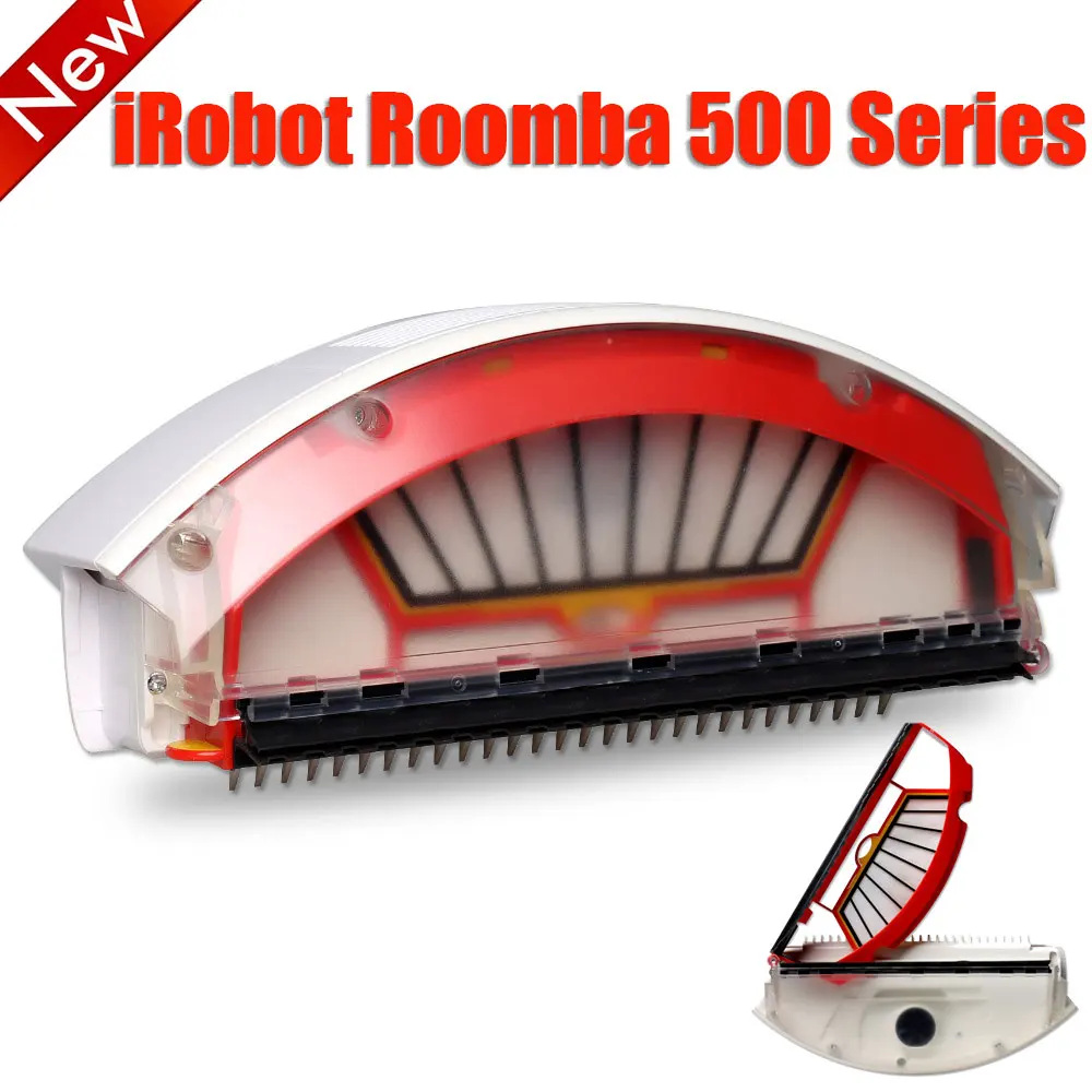 Decdeal Caja colectora de Polvo Filtro colector de Basura Compatible con i-Robot R-oomba Serie 700 760 770 780 790 