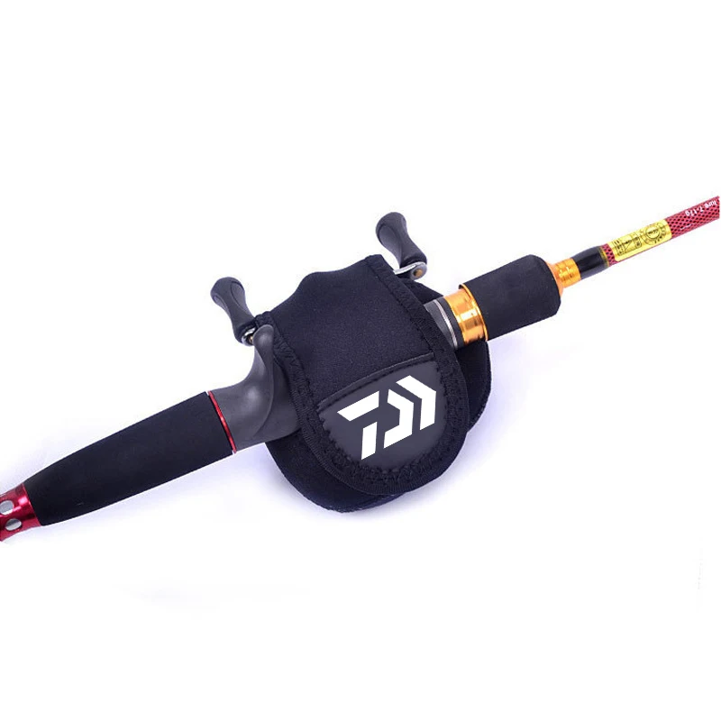 DAIWA Baitcasting Fishing Reels Cover Protective Case Bait Casting Reel Wheel Pouch Lure Rock Fishing Gear Bags
