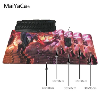 

MaiYaCa Lucian League of legend Rubber Mouse pad Computer Desk Mat Notbook Computer Mousepad Gaming Mouse Mats to Mouse Gamer
