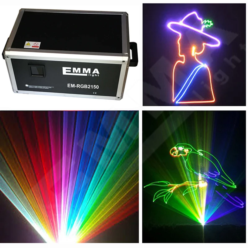 multi color animation laser/laser animation projector/laser light show projectorin Stage