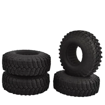 

4PCS 114mm 1.9 inch Rubber Tires for 1:10 RC Rock Crawler Axial SCX10 D90 D110 Tamiya CC01 1.9 Inch Tyres