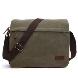 Новая мода один плечо сумка через плечо Для Мужчин's Портативный парусиновая сумка для ноутбука Повседневное Корейская версия