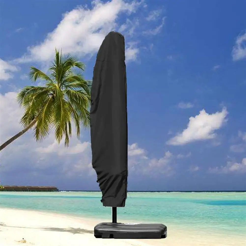 Outdoor Garden Patio Umbrella Cover Waterproof parasol cover for Outdoor Garden Banana Cantilever Parasol Umbrella With Zipper