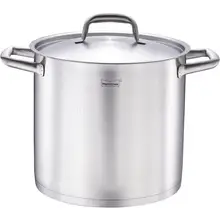 Суповая кастрюля для индукционной плиты Универсальный горшок 304 из нержавеющей стали баррель двойное ухо судно с крышкой толстое дно суп горшок