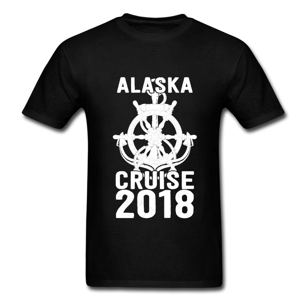  Designs T-Shirt for Men Going Out Adult Man T Alaska Cruise 2019 O-Neck Funny Quilt T Formal Blouse