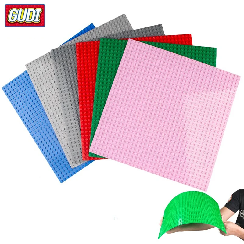 

GUDI Classic Base Plates Plastic Bricks Baseplates Educational DIY Major Legoes Building Blocks Construction Toys 32*32 Dots