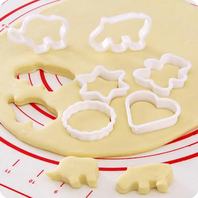 Home Baking Tools High Quality Cartoon Cookie Cutter 6 Pieces/Lot