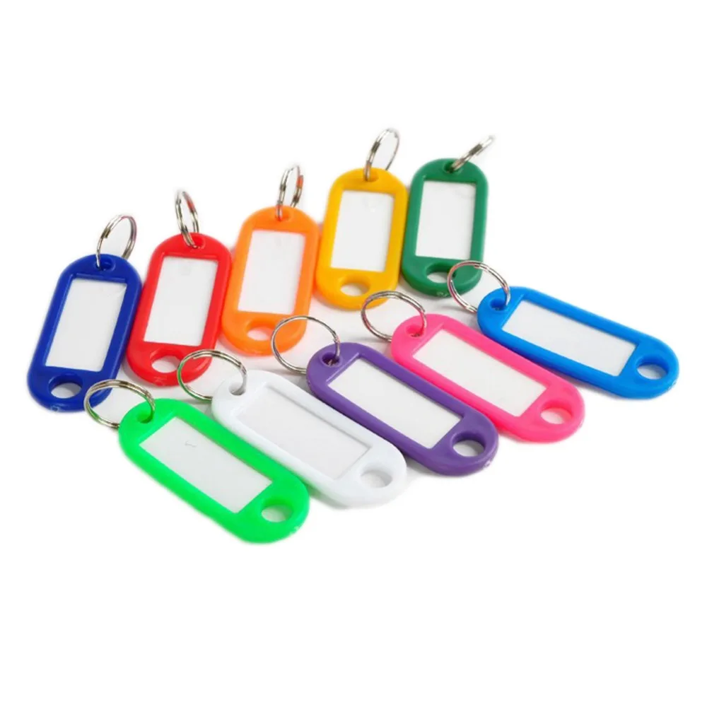 New Fashion Plastic Key Card Bag Tag Keychain Token Card Accessories