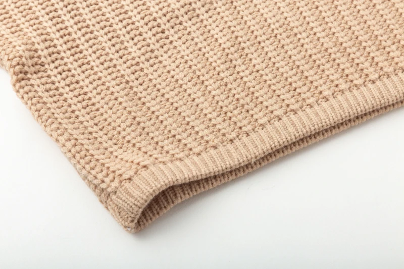 ShejoinSheenjoy Tassel Long Sleeve Knitted Sweater Women Tops Pullovers O-Neck Autumn Winter Short Pullover Women Sweaters (9)