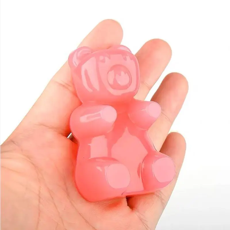 Gummy медведя конфеты силиконовые формы шоколада Fondant (сахарная) смола кулон для