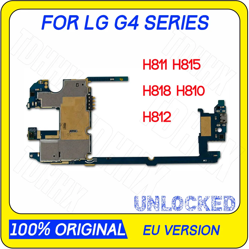 Complete Logic Boards for LG G4 H815 Mainboard 32gb Original unlocked for LG G4 H815 Motherboard with Chips