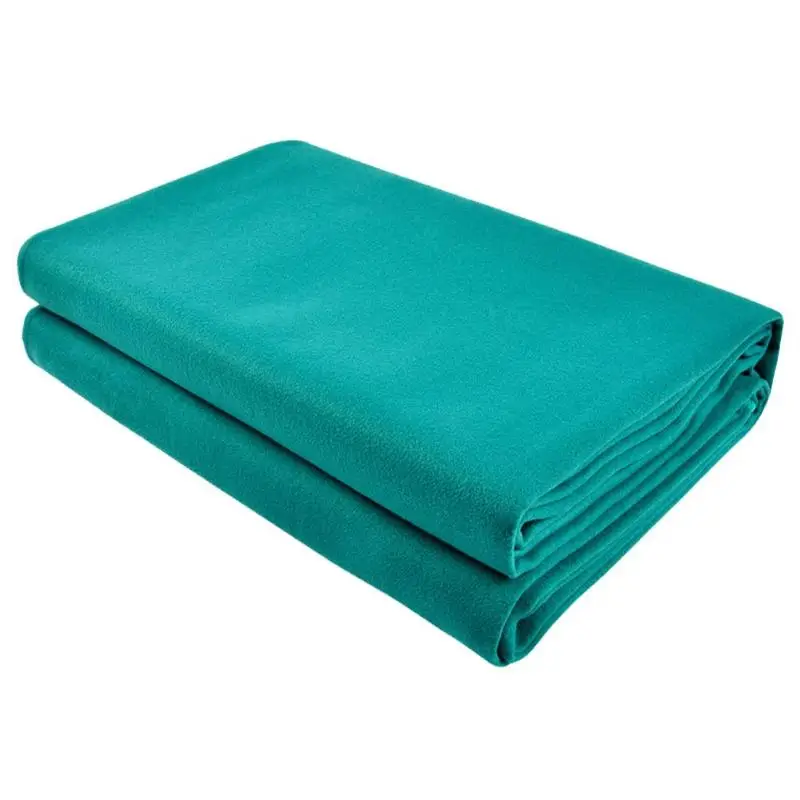 Спортивные Фитнес упражнения пилатес йога утепленные одеяла коврик потный полотенце теплая тренировка транинг йога спортивный коврик крышка - Цвет: Зеленый