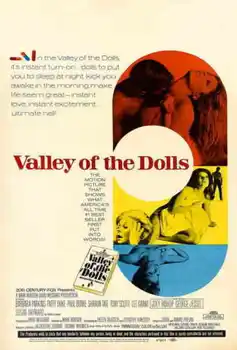 

VALLEY OF THE DOLLS Movie Barbara Parkins Patty SILK POSTER Decorative Wall painting 24x36inch