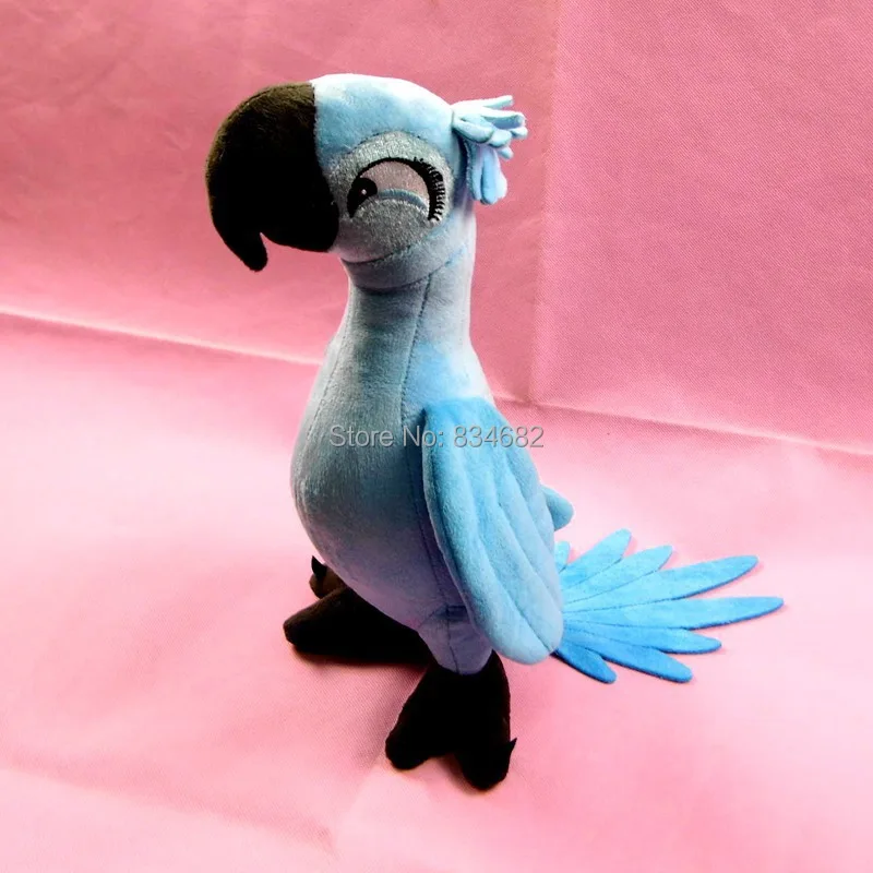 blue bird plush toy