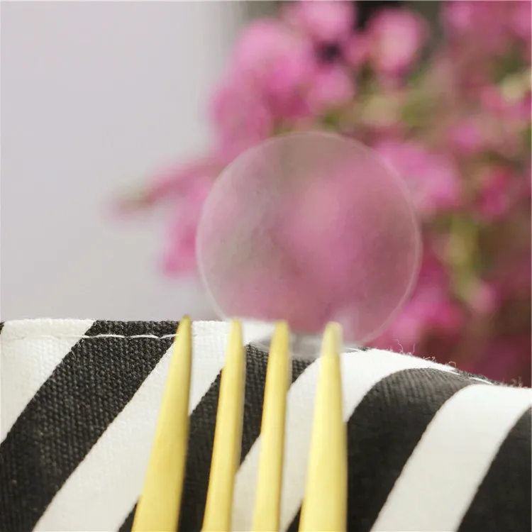 

1.5cm/2.5cm/3.2cm Adhesive Sticker Clear Gift Packaging Lable Sticker Handmade Box Bag Baking Package Sealing Labels PVC Custom