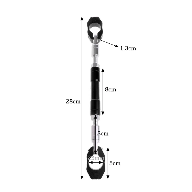 Универсальный Регулируемый руль мотоцикла крест бар для Honda Kawasaki Yamaha