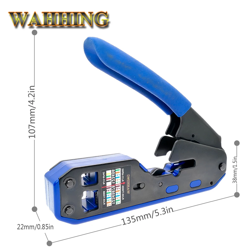 RJ45 Tool Network Crimper Crimping Tools Stripper Cuting Ethernet Cable Fit RJ45 Cat6 Cat5e Cat5 STP Plugs RJ45 Connector Cables RJ45 Tool Network Crimper Crimping Tools Stripper Cuting Ethernet Cable Fit RJ45 Cat6 Cat5e Cat5 STP Plugs RJ45 Connector Cables