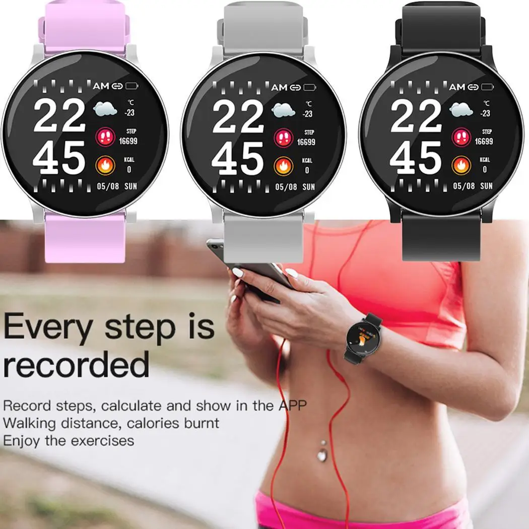 IP67 Водонепроницаемый S9 Smartwatch погода Пульс кровяное давление анализ сна спортивные водонепроницаемые Смарт часы для мужчин и женщин