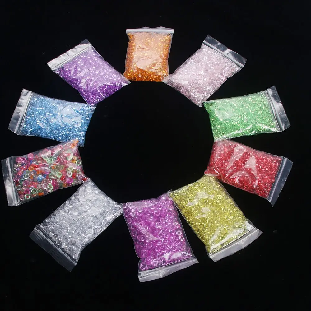 

2019 40g/pack Fishbowl Beads DIY Slime Decoration 7mm Diameter For Craft Tools Colorful for Craft Decorations Beads Accessories