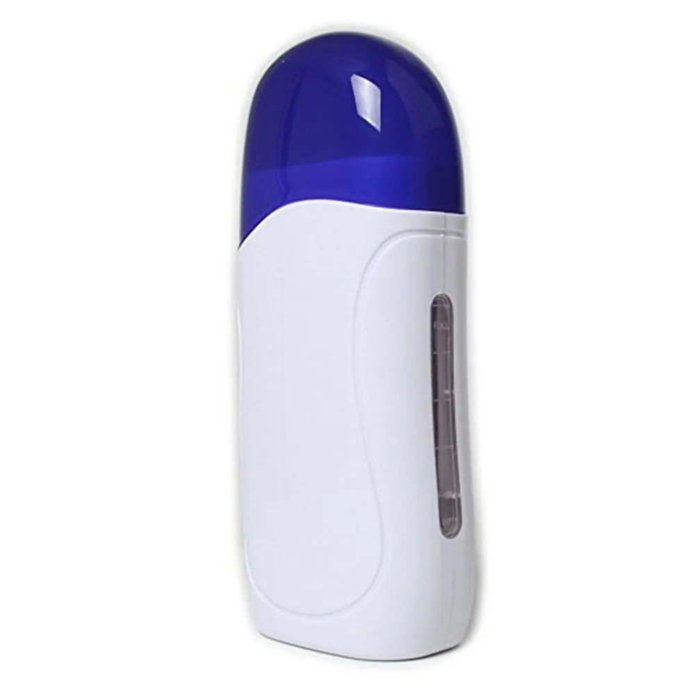 Portable Wax Hair Removal Portable Hair Roller Epilator Machine Set + 1 Wax Heater Machine + 100 PCS Paper Strip