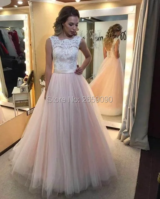 Modest-Tulle-A-Line-Long-Prom-Dress-2017-Sleeveless-Charming-Backless-Lace-Elegant-Formal-Evening-Gowns.jpg_640x640