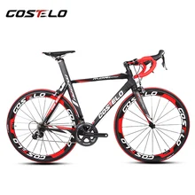 2016 costelo MORI complete carbon road bicycle bicicletta completa carbon road bike11 speed 6 Groupset,with 50mm carbon wheels