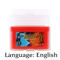 

32 Bit Video Game Cartridge Pokemonn Moemon Fire Red Version Console Card US Version English Language Support Drop Shipping