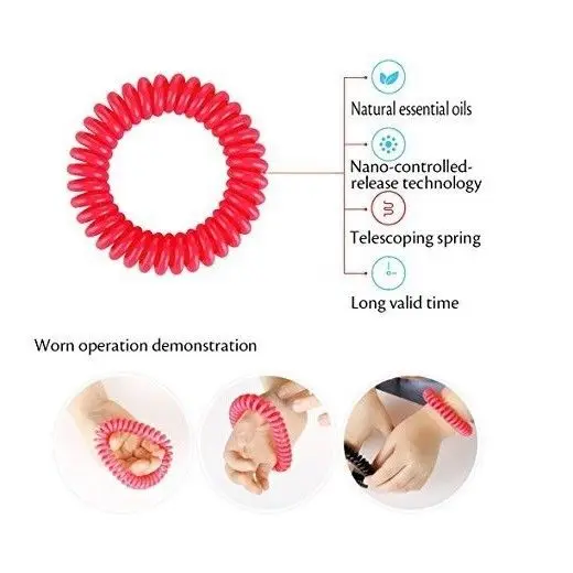 10 шт./компл. открытый анти комаров, но вредителей Репеллент Браслет 240 часов защита от насекомых браслеты для взрослых Kis