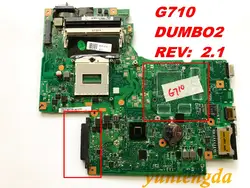 Оригинальный Для lenovo G710 материнской DUMBO2 основной плате REV: 2,1 тестирование Хорошо Бесплатная доставка разъемы