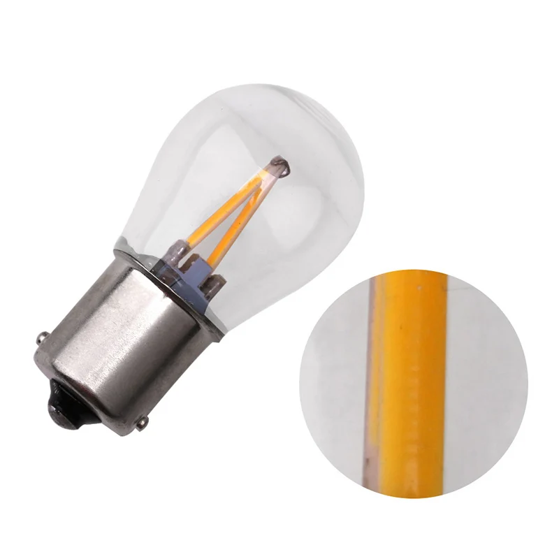 

2 Pcs BAY15D 1156 1157 Car Reverse Brake Turn Signal Backup Light Bulbs