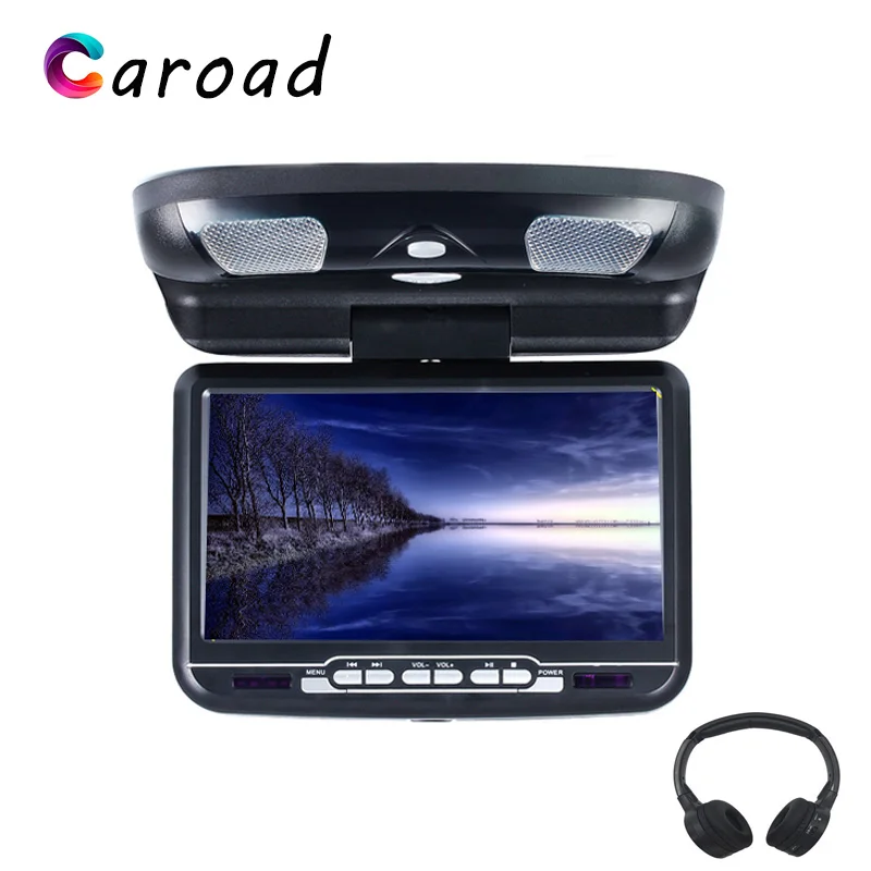 Car Roof Mounted Overhead Flip Down Mp4 Mp5 Video Player 10 12 15