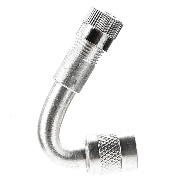 Adaptateur d'extension de Valve Pneu de Courbure 90 degrés de voiture