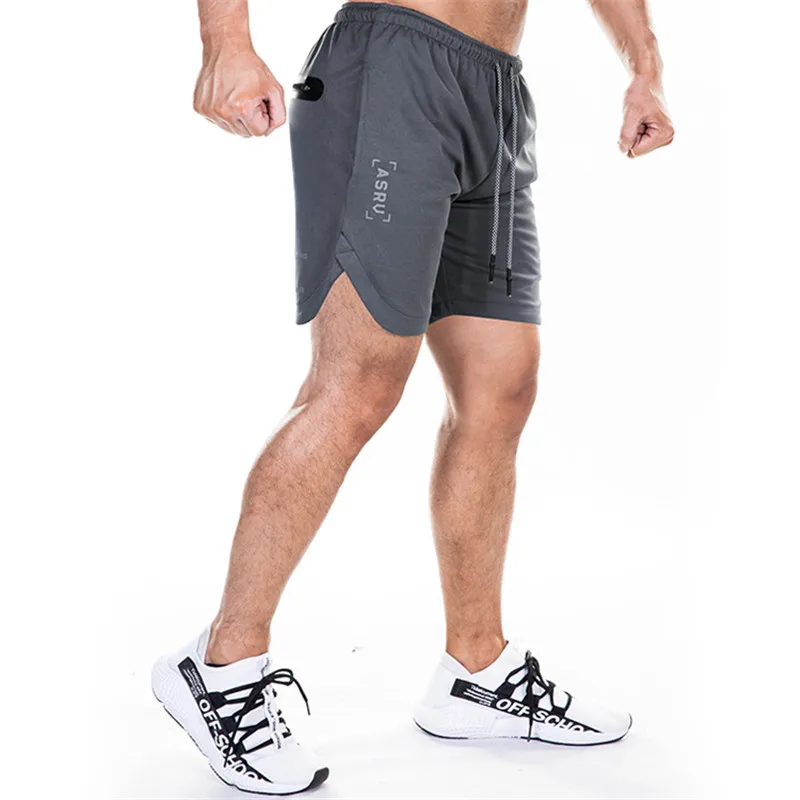 FRMARO Summer new single-layer fitness breathable quick dry short gym men's casual jogging shorts