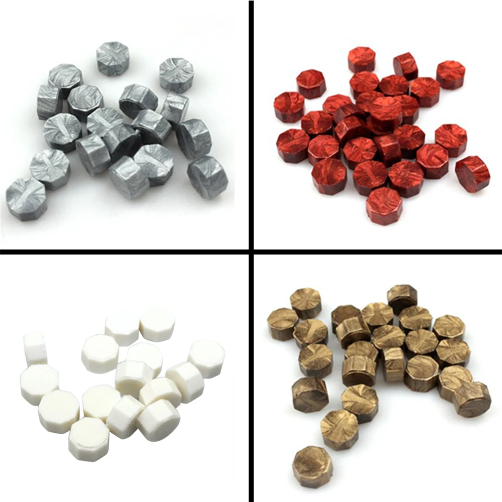 100Pcs/Set Vintage Sealing Wax Tablet Pill Beads for Envelope Document Wax Seal 100Pcs/Set Vintage Sealing Wax Tablet Pill Beads for Envelope Document Wax Seal